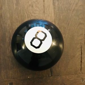 A magic 8 ball